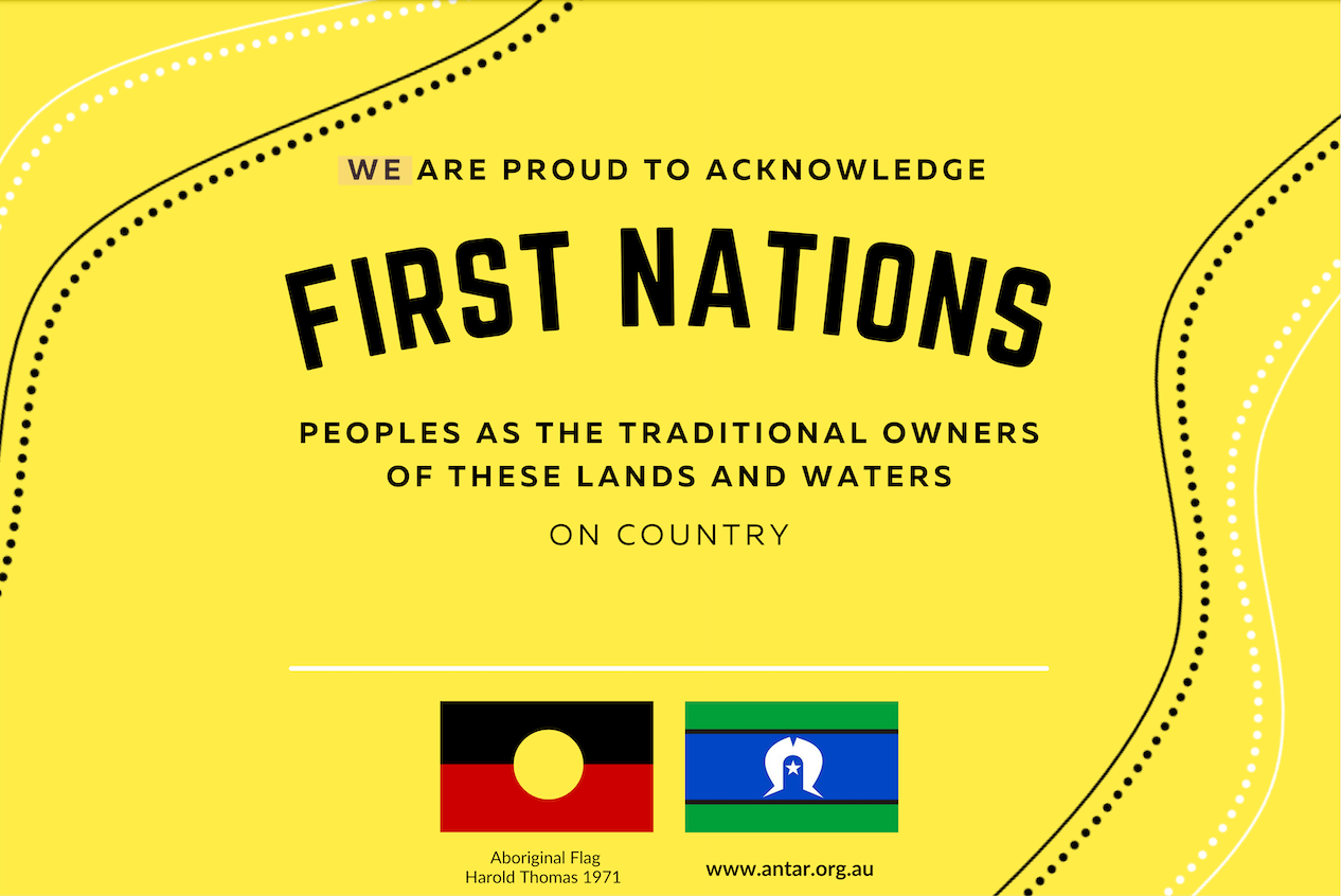 Small Land Acknowledgement Plaque ~ On Country